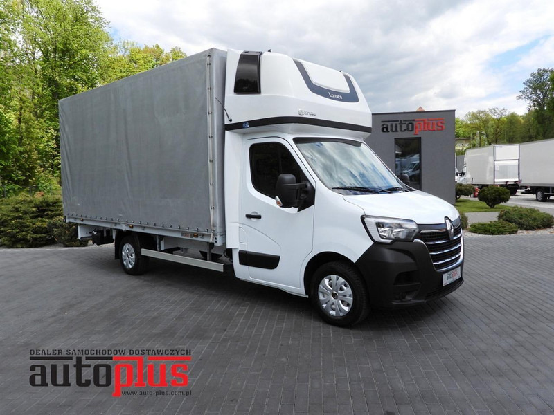 Renault MASTER PLANDEKA 10 PALET WEBASTO TEMPOMAT LEDY PNEUMATYKA KLIMA - Furgone centinato: foto 1 Renault MASTER PLANDEKA 10 PALET WEBASTO TEMPOMAT LEDY PNEUMATYKA KLIMA - Furgone centinato: foto 1