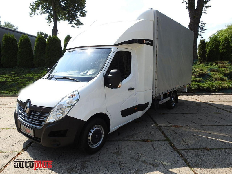 Renault MASTER PLANDEKA 8 PALET WEBASTO KLIMATYZACJA TEMPOMAT PNEUMATYKA - Autocarro furgonato: foto 1 Renault MASTER PLANDEKA 8 PALET WEBASTO KLIMATYZACJA TEMPOMAT PNEUMATYKA - Autocarro furgonato: foto 1