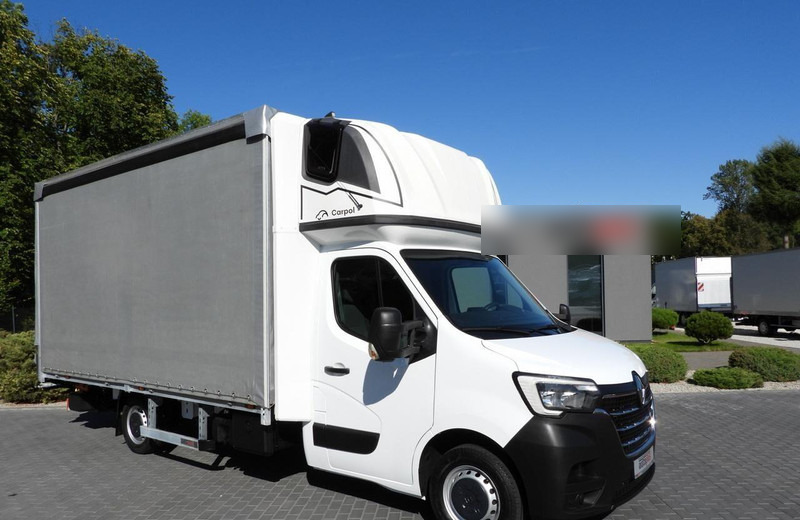 Renault MASTER PLANDEKA WINDA 10 PALET WEBASTO TEMPOMAT LEDY PNEUMATYKA - Furgone centinato: foto 1 Renault MASTER PLANDEKA WINDA 10 PALET WEBASTO TEMPOMAT LEDY PNEUMATYKA - Furgone centinato: foto 1