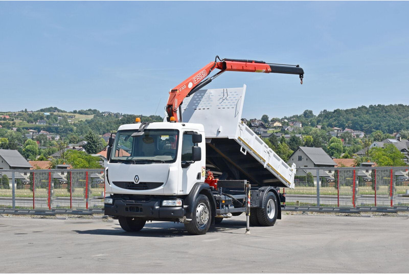 Renault MIDLUM 300 DXI - Autocarro ribaltabile, Camion con gru: foto 2 Renault MIDLUM 300 DXI - Autocarro ribaltabile, Camion con gru: foto 2