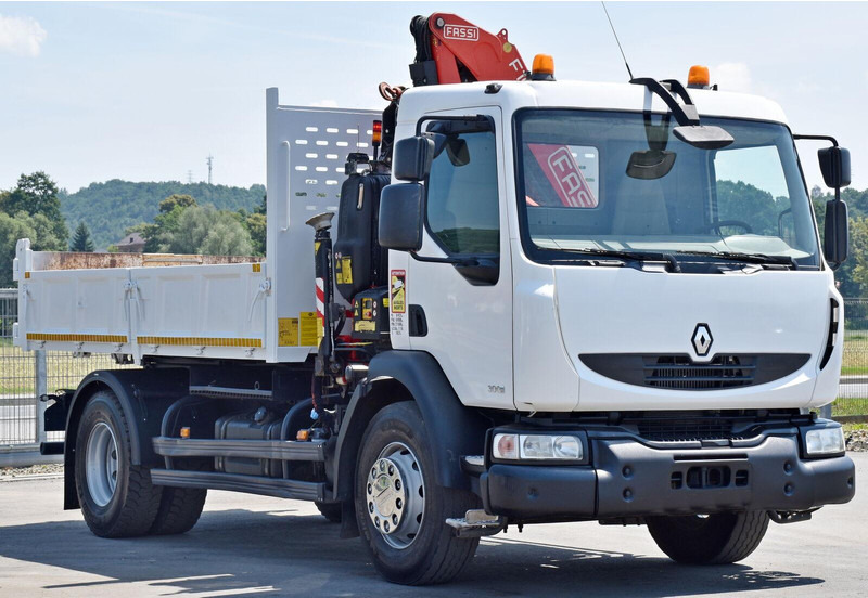 Renault MIDLUM 300 DXI - Autocarro ribaltabile, Camion con gru: foto 3 Renault MIDLUM 300 DXI - Autocarro ribaltabile, Camion con gru: foto 3