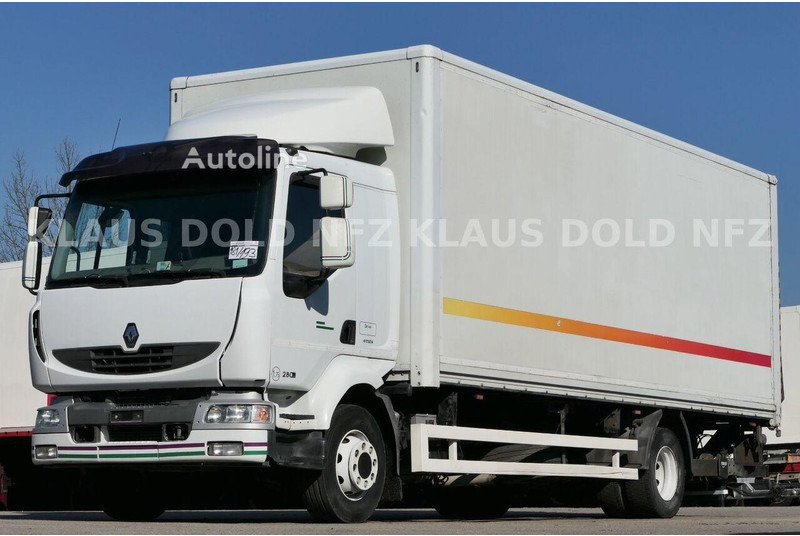 Renault Midlum 280.16 DXi Koffer + Tail lift - Autocarro furgonato: foto 1 Renault Midlum 280.16 DXi Koffer + Tail lift - Autocarro furgonato: foto 1