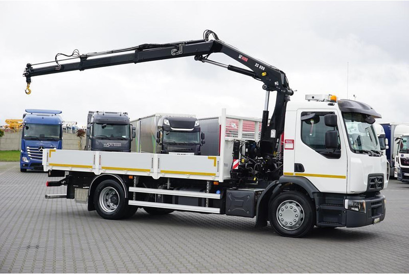 Renault PREMIUM / D16 / ACC / SKRZYNIOWY + HDS / HIAB 099 E - 2 HIDUO - Autocarro con pianale/ Cassone fisso, Camion con gru: foto 4 Renault PREMIUM / D16 / ACC / SKRZYNIOWY + HDS / HIAB 099 E - 2 HIDUO - Autocarro con pianale/ Cassone fisso, Camion con gru: foto 4