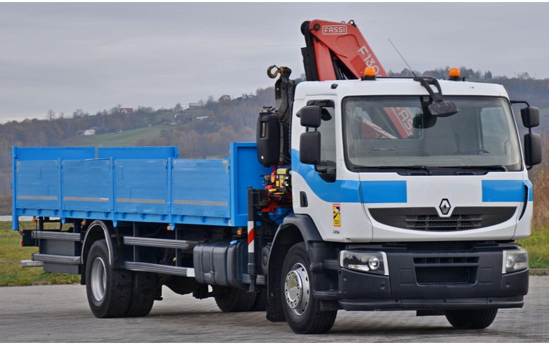 Renault Premium 320 DXI - Autocarro con pianale/ Cassone fisso, Camion con gru: foto 3 Renault Premium 320 DXI - Autocarro con pianale/ Cassone fisso, Camion con gru: foto 3