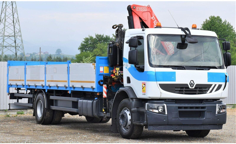 Renault Premium 320 DXI - Autocarro con pianale/ Cassone fisso, Camion con gru: foto 4 Renault Premium 320 DXI - Autocarro con pianale/ Cassone fisso, Camion con gru: foto 4