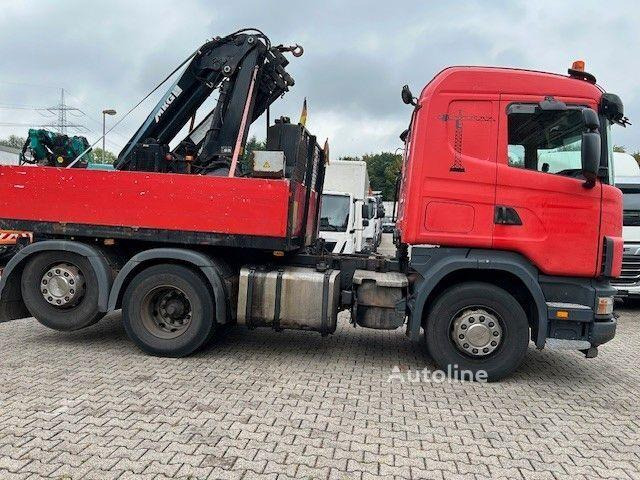 Scania 124 L 470 - Flatbed + crane - Autocarro con pianale/ Cassone fisso, Camion con gru: foto 5 Scania 124 L 470 - Flatbed + crane - Autocarro con pianale/ Cassone fisso, Camion con gru: foto 5