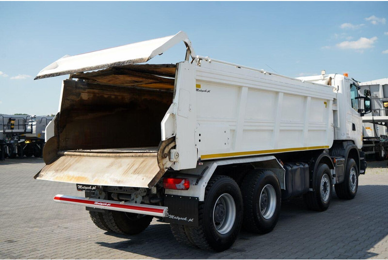 Scania G 410 / 8X4 / ZABUDOWA SAMOWYŁADOWCZA DO ASFALTU / 2X HYDROKLAPA - Finitrice: foto 4 Scania G 410 / 8X4 / ZABUDOWA SAMOWYŁADOWCZA DO ASFALTU / 2X HYDROKLAPA - Finitrice: foto 4