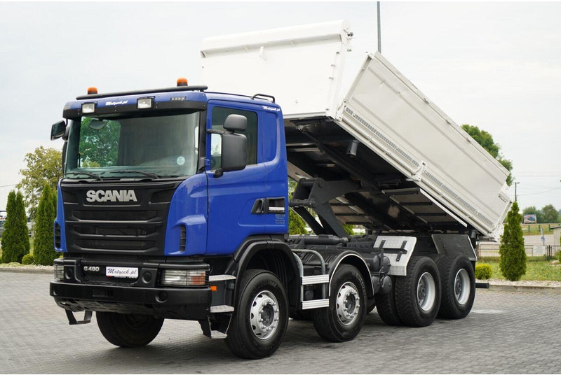 Scania G 480 / 8x4 / WYWROTKA DWUSTRONNA / BORDMATIC / MANUAL - Autocarro ribaltabile: foto 1 Scania G 480 / 8x4 / WYWROTKA DWUSTRONNA / BORDMATIC / MANUAL - Autocarro ribaltabile: foto 1