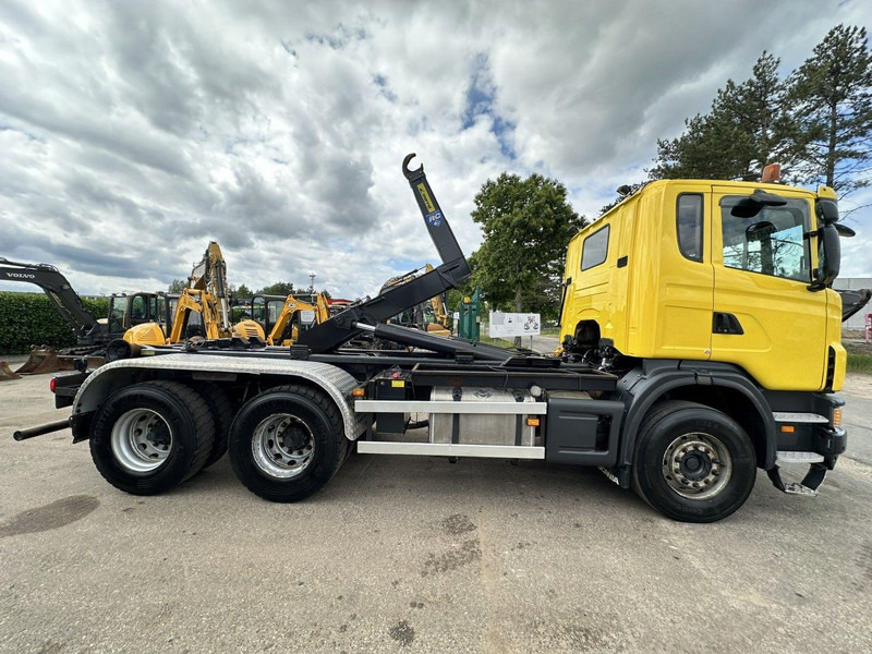 Scania G440 6x4 20T MARREL HOOKLIFT - RETARDER - STEEL - Autocarro con pianale/ Cassone fisso, Camion con gru: foto 2 Scania G440 6x4 20T MARREL HOOKLIFT - RETARDER - STEEL - Autocarro con pianale/ Cassone fisso, Camion con gru: foto 2