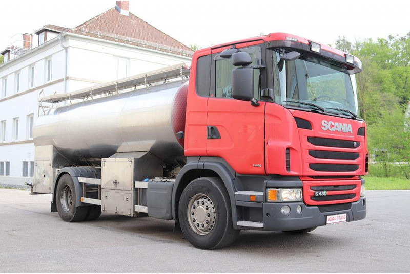 Scania G480 E6 Milch Isoliert 11.000L 3 Kammern Pumpe - Camion cisterna: foto 1 Scania G480 E6 Milch Isoliert 11.000L 3 Kammern Pumpe - Camion cisterna: foto 1