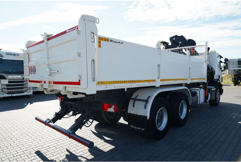 Autocarro ribaltabile, Camion con gru Scania P 410 / 6x4 / WYWROTKA - 6 M + HDS HIAB XS 211 / STEROWANIE RADI: foto 13 Autocarro ribaltabile, Camion con gru Scania P 410 / 6x4 / WYWROTKA - 6 M + HDS HIAB XS 211 / STEROWANIE RADI: foto 13