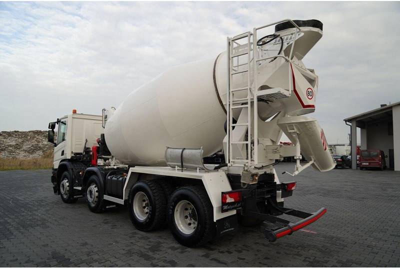 Scania P 410 / 8x4 / BETONOMIESZARKA / GRUSZKA / PUTZMEISTER / 9m3 / AU - Autobetoniera: foto 3 Scania P 410 / 8x4 / BETONOMIESZARKA / GRUSZKA / PUTZMEISTER / 9m3 / AU - Autobetoniera: foto 3