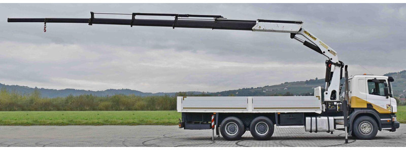 Scania P 420 - Autocarro con pianale/ Cassone fisso, Camion con gru: foto 5 Scania P 420 - Autocarro con pianale/ Cassone fisso, Camion con gru: foto 5