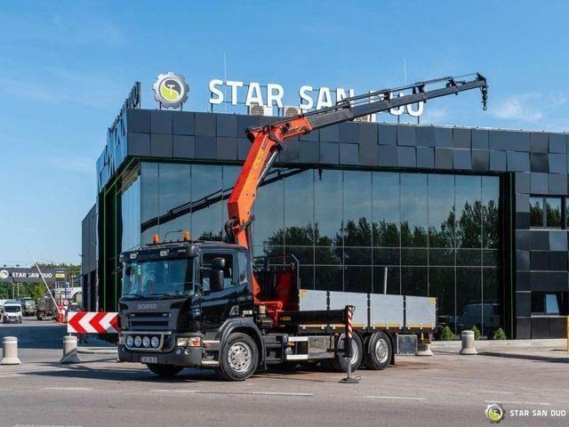 Scania P270 6x2 PALFINGER PK 20002 HDS Crane Rotator - Autocarro con pianale/ Cassone fisso, Camion con gru: foto 4 Scania P270 6x2 PALFINGER PK 20002 HDS Crane Rotator - Autocarro con pianale/ Cassone fisso, Camion con gru: foto 4