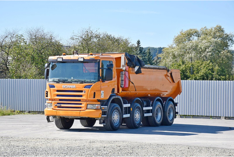Scania P360 Kipper * 8x4 * TOPZUSTAND ! - Autocarro ribaltabile: foto 1 Scania P360 Kipper * 8x4 * TOPZUSTAND ! - Autocarro ribaltabile: foto 1