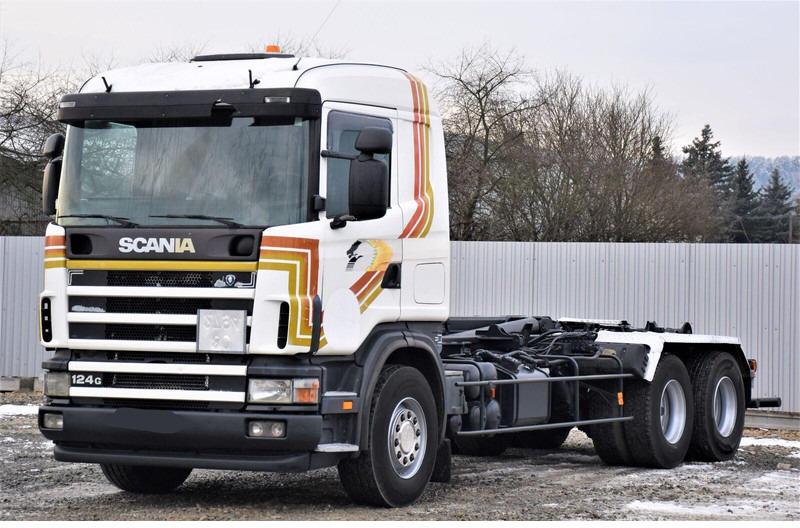 Scania R124 470 Abrollkipper * 6x2 * Motor Problem - Autocarro scarrabile: foto 4 Scania R124 470 Abrollkipper * 6x2 * Motor Problem - Autocarro scarrabile: foto 4