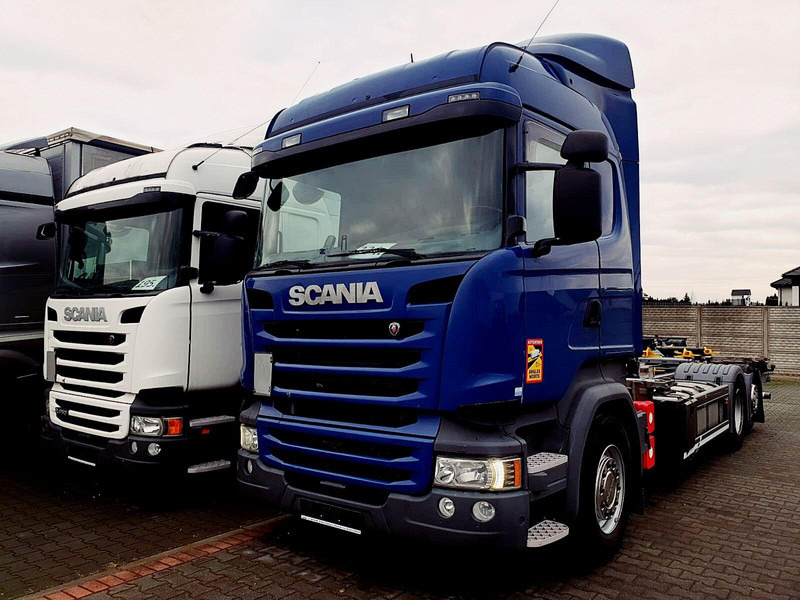 Scania R450 EURO 6 SWAP CHASSIS BDF 1.HAND - Autocarro telaio: foto 1 Scania R450 EURO 6 SWAP CHASSIS BDF 1.HAND - Autocarro telaio: foto 1