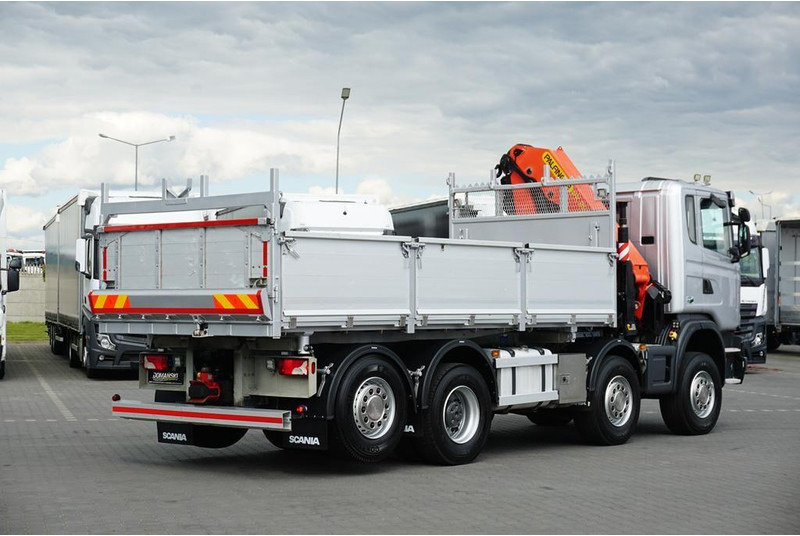 Scanvo G 400 / E 5 / 8 X 4 / 4 x 4 / WYWROTKA + HDS / TRIDEM / PALFINGE - Autocarro ribaltabile, Camion con gru: foto 5 Scanvo G 400 / E 5 / 8 X 4 / 4 x 4 / WYWROTKA + HDS / TRIDEM / PALFINGE - Autocarro ribaltabile, Camion con gru: foto 5