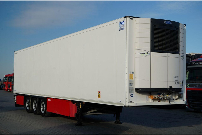 Schmitz Cargobull CHŁODNIA / CARRIER VECTOR 1550 / OŚ PODNOSZONA / DOPPELSTOCK / K - Semirimorchio frigorifero: foto 1 Schmitz Cargobull CHŁODNIA / CARRIER VECTOR 1550 / OŚ PODNOSZONA / DOPPELSTOCK / K - Semirimorchio frigorifero: foto 1