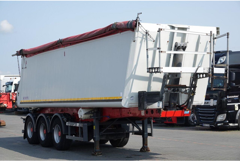 Schmitz Cargobull WYWROTKA 40 M3 / MULDA ALUMINIOWA / OŚ PODNOSZONA / SAF /SPROWAD - Semirimorchio ribaltabile: foto 1 Schmitz Cargobull WYWROTKA 40 M3 / MULDA ALUMINIOWA / OŚ PODNOSZONA / SAF /SPROWAD - Semirimorchio ribaltabile: foto 1