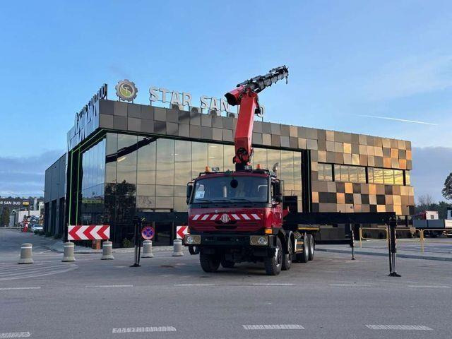 Tatra T815 8x8 PALFINGER PK 74002 Crane Kran - Autocarro con pianale/ Cassone fisso, Camion con gru: foto 3 Tatra T815 8x8 PALFINGER PK 74002 Crane Kran - Autocarro con pianale/ Cassone fisso, Camion con gru: foto 3
