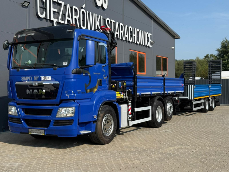 MAN TGS 26.360 wywrotka 3-stronna hds HMF 1420 K2+ Samro CD19TJ przy - Trattore stradale: foto 3 MAN TGS 26.360 wywrotka 3-stronna hds HMF 1420 K2+ Samro CD19TJ przy - Trattore stradale: foto 3