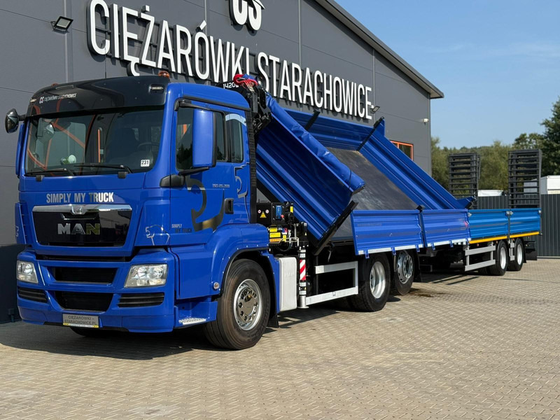 MAN TGS 26.360 wywrotka 3-stronna hds HMF 1420 K2+ Samro CD19TJ przy - Trattore stradale: foto 2 MAN TGS 26.360 wywrotka 3-stronna hds HMF 1420 K2+ Samro CD19TJ przy - Trattore stradale: foto 2