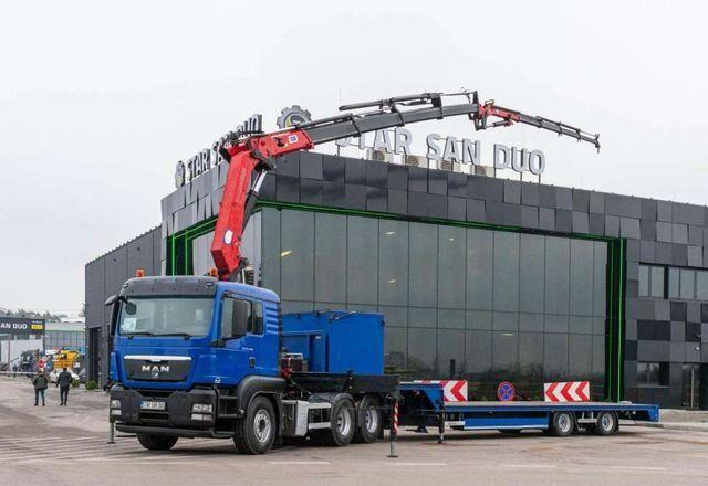 MAN TGS 26.400 6x4 HMF 3722 Fly Crane Semitrailer - Trattore stradale: foto 1 MAN TGS 26.400 6x4 HMF 3722 Fly Crane Semitrailer - Trattore stradale: foto 1