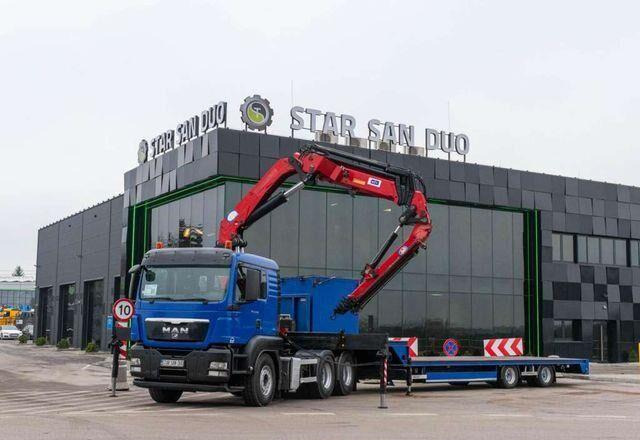 MAN TGS 26.400 6x4 HMF 3722 Fly Crane Semitrailer - Trattore stradale: foto 5 MAN TGS 26.400 6x4 HMF 3722 Fly Crane Semitrailer - Trattore stradale: foto 5