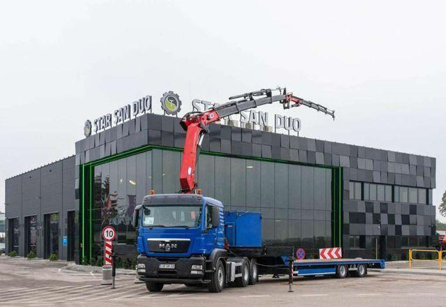 MAN TGS 26.400 6x4 HMF 3722 Fly Crane Semitrailer - Trattore stradale: foto 3 MAN TGS 26.400 6x4 HMF 3722 Fly Crane Semitrailer - Trattore stradale: foto 3