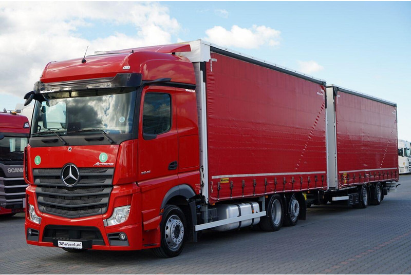 Mercedes-Benz ACTROS 2545 / ZESTAW TANDEM 120 M3 / PRZEJAZDOWY / 6x2 / OŚ POD - Trattore stradale: foto 2 Mercedes-Benz ACTROS 2545 / ZESTAW TANDEM 120 M3 / PRZEJAZDOWY / 6x2 / OŚ POD - Trattore stradale: foto 2