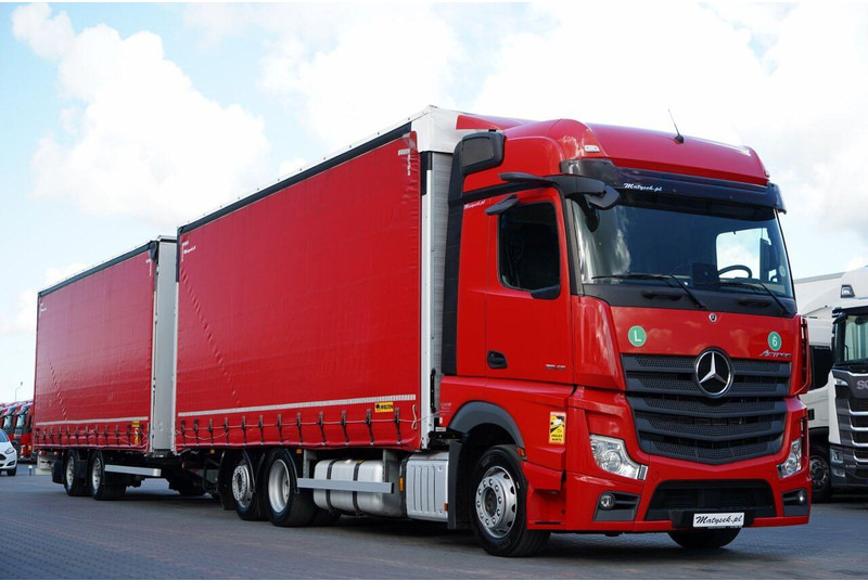 Mercedes-Benz ACTROS 2545 / ZESTAW TANDEM 120 M3 / PRZEJAZDOWY / 6x2 / OŚ POD - Trattore stradale: foto 1 Mercedes-Benz ACTROS 2545 / ZESTAW TANDEM 120 M3 / PRZEJAZDOWY / 6x2 / OŚ POD - Trattore stradale: foto 1