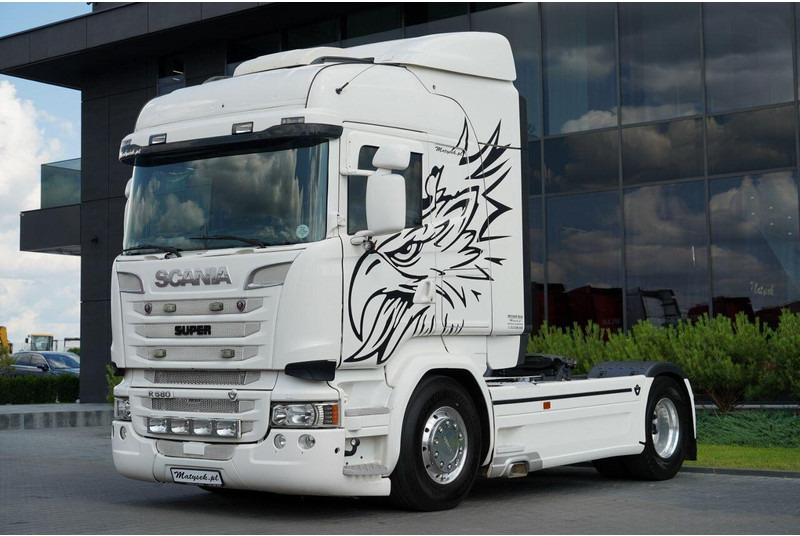 Scania R 580 / V8 / RETARDER / FULL AIRMATIC / I-PARK COOL/ SKÓRY / OPO - Trattore stradale: foto 4 Scania R 580 / V8 / RETARDER / FULL AIRMATIC / I-PARK COOL/ SKÓRY / OPO - Trattore stradale: foto 4