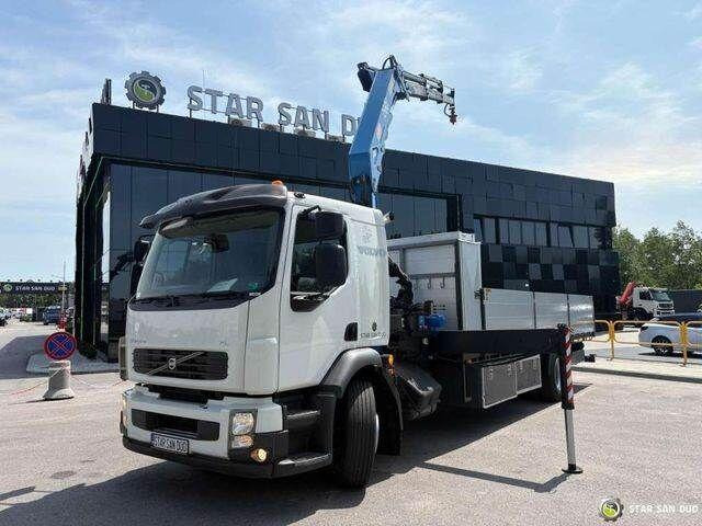 Volvo FE 240 4x2 HMF 1560 K3 HDS Rotator Crane Kran - Autocarro con pianale/ Cassone fisso, Camion con gru: foto 4 Volvo FE 240 4x2 HMF 1560 K3 HDS Rotator Crane Kran - Autocarro con pianale/ Cassone fisso, Camion con gru: foto 4