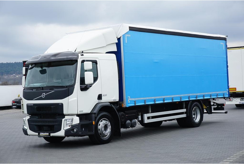 Volvo FE 320 / E 6 / FIRANKA / 18 PALET / ŁAD. 8975 KG - Camion centinato: foto 1 Volvo FE 320 / E 6 / FIRANKA / 18 PALET / ŁAD. 8975 KG - Camion centinato: foto 1
