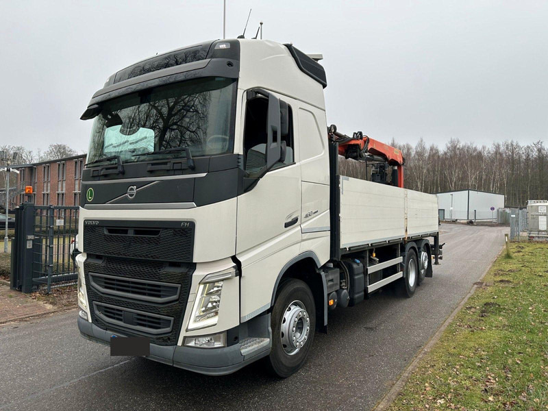 Volvo FH 13 460 + Palfinger PK 18002 - Autocarro con pianale/ Cassone fisso, Camion con gru: foto 1 Volvo FH 13 460 + Palfinger PK 18002 - Autocarro con pianale/ Cassone fisso, Camion con gru: foto 1