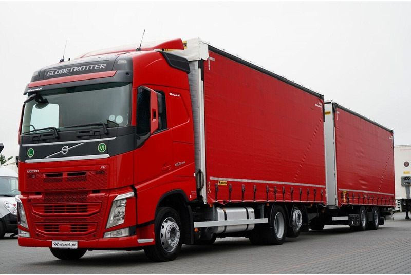 Volvo FH 460 / I-SAVE / ZESTAW TANDEM 120 M3 / PRZEJAZDOWY / I-PARK CO - Camion centinato: foto 1 Volvo FH 460 / I-SAVE / ZESTAW TANDEM 120 M3 / PRZEJAZDOWY / I-PARK CO - Camion centinato: foto 1