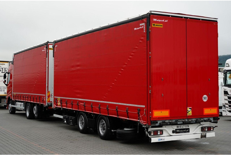 Volvo FH 460 / I-SAVE / ZESTAW TANDEM 120 M3 / PRZEJAZDOWY / I-PARK CO - Camion centinato: foto 2 Volvo FH 460 / I-SAVE / ZESTAW TANDEM 120 M3 / PRZEJAZDOWY / I-PARK CO - Camion centinato: foto 2