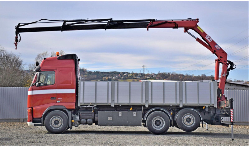 Volvo FH 480 Kipper 6,20m + HMF 1823 K3 + FUNK - Autocarro ribaltabile, Camion con gru: foto 5 Volvo FH 480 Kipper 6,20m + HMF 1823 K3 + FUNK - Autocarro ribaltabile, Camion con gru: foto 5