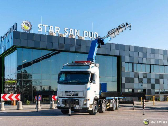 Volvo FH480 8x2 HMF 6020-OK6 Kran Crane 2016 - Autocarro con pianale/ Cassone fisso, Camion con gru: foto 1 Volvo FH480 8x2 HMF 6020-OK6 Kran Crane 2016 - Autocarro con pianale/ Cassone fisso, Camion con gru: foto 1