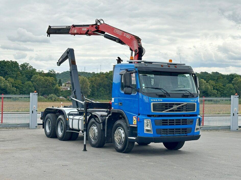 Volvo FM 12.420 * FASSI F150A.21 * 8x4 * TOP - Autocarro scarrabile, Camion con gru: foto 2 Volvo FM 12.420 * FASSI F150A.21 * 8x4 * TOP - Autocarro scarrabile, Camion con gru: foto 2