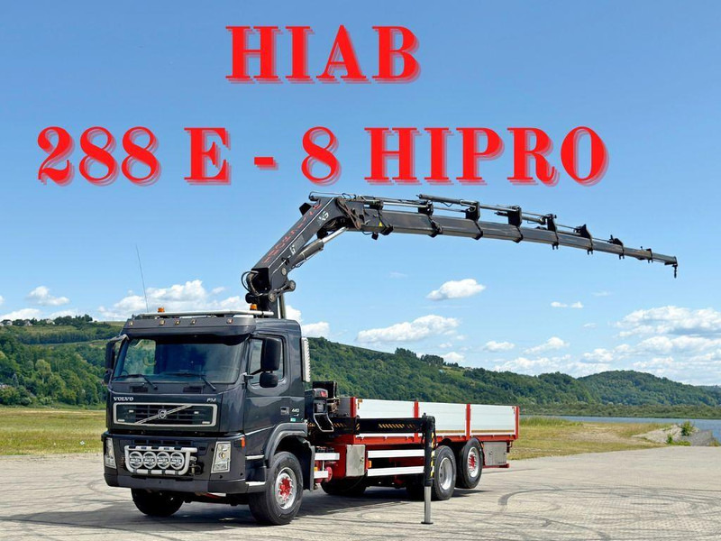 Volvo FM 440 * HIAB 288 E - 8 HIPRO/FUNK * TOPZUSTAND - Autocarro con pianale/ Cassone fisso, Camion con gru: foto 1 Volvo FM 440 * HIAB 288 E - 8 HIPRO/FUNK * TOPZUSTAND - Autocarro con pianale/ Cassone fisso, Camion con gru: foto 1