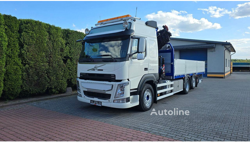 Volvo FM 500 - Flatbed+crane 6x2 - Autocarro con pianale/ Cassone fisso, Camion con gru: foto 1 Volvo FM 500 - Flatbed+crane 6x2 - Autocarro con pianale/ Cassone fisso, Camion con gru: foto 1