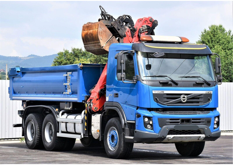 Volvo FMX 370 - Autocarro ribaltabile, Camion con gru: foto 4 Volvo FMX 370 - Autocarro ribaltabile, Camion con gru: foto 4