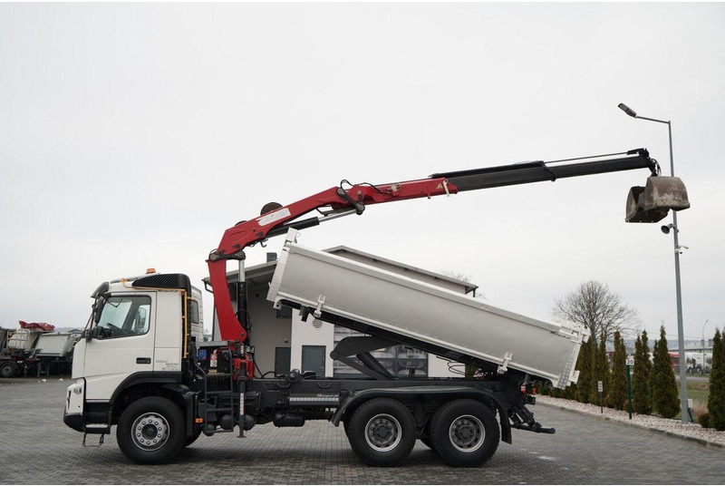 Volvo FMX 380 / 6x4 / WYWROTKA + HDS HMF 1820 K2 / HYDROBURTA / STEROW - Autocarro ribaltabile, Camion con gru: foto 2 Volvo FMX 380 / 6x4 / WYWROTKA + HDS HMF 1820 K2 / HYDROBURTA / STEROW - Autocarro ribaltabile, Camion con gru: foto 2