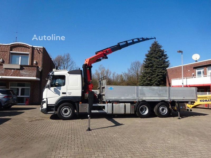Volvo FMX 540 - Autocarro con pianale/ Cassone fisso, Camion con gru: foto 3 Volvo FMX 540 - Autocarro con pianale/ Cassone fisso, Camion con gru: foto 3