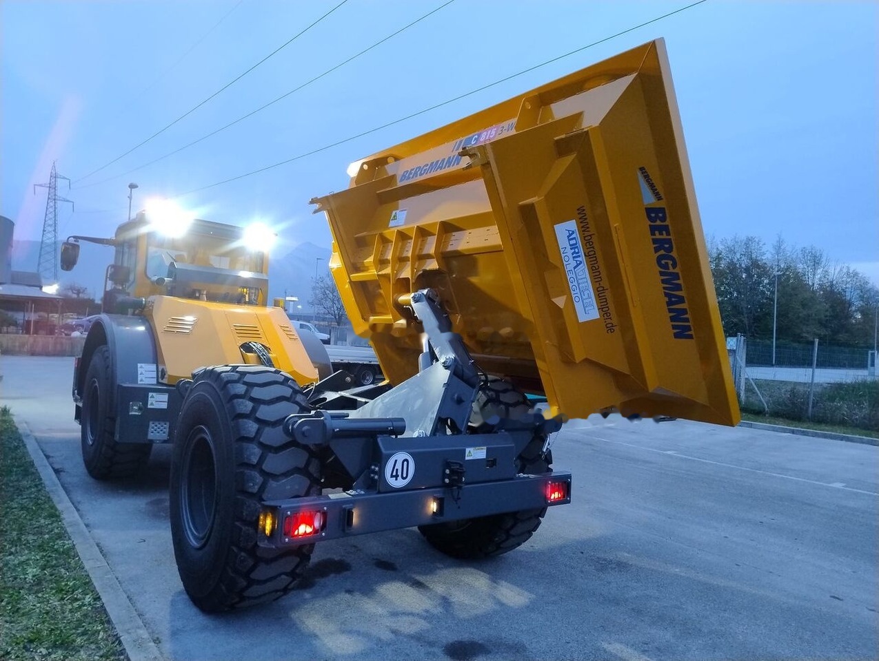 Autocarro ribaltabile nuovo Bergmann C815s: foto 8