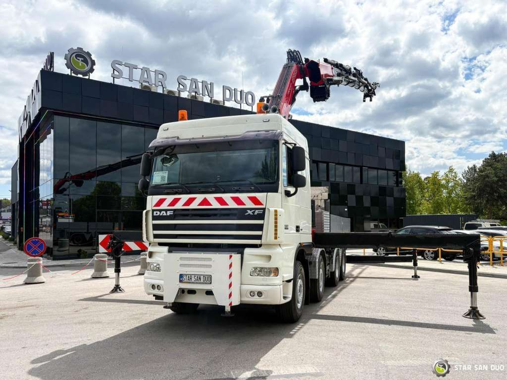 DAF XF 105.510 8x4 FASSI F800 XP Crane Fifth wheel - Camion con gru: foto 5 DAF XF 105.510 8x4 FASSI F800 XP Crane Fifth wheel - Camion con gru: foto 5