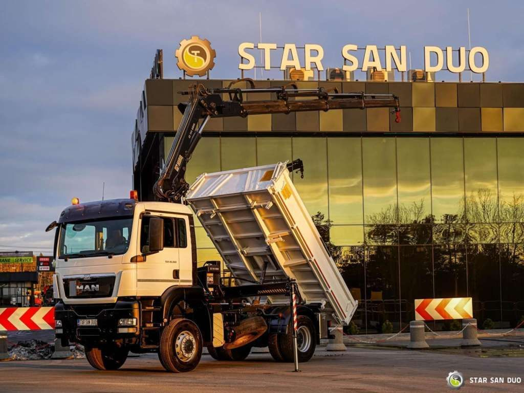 MAN TGS 18.360 4x4 HIAB 144 E-4 Crane Kipper MAN TGS 18.360 4x4 HIAB 144 E-4 Crane Kipper - Camion con gru, Autocarro ribaltabile: foto 4 MAN TGS 18.360 4x4 HIAB 144 E-4 Crane Kipper MAN TGS 18.360 4x4 HIAB 144 E-4 Crane Kipper - Camion con gru, Autocarro ribaltabile: foto 4