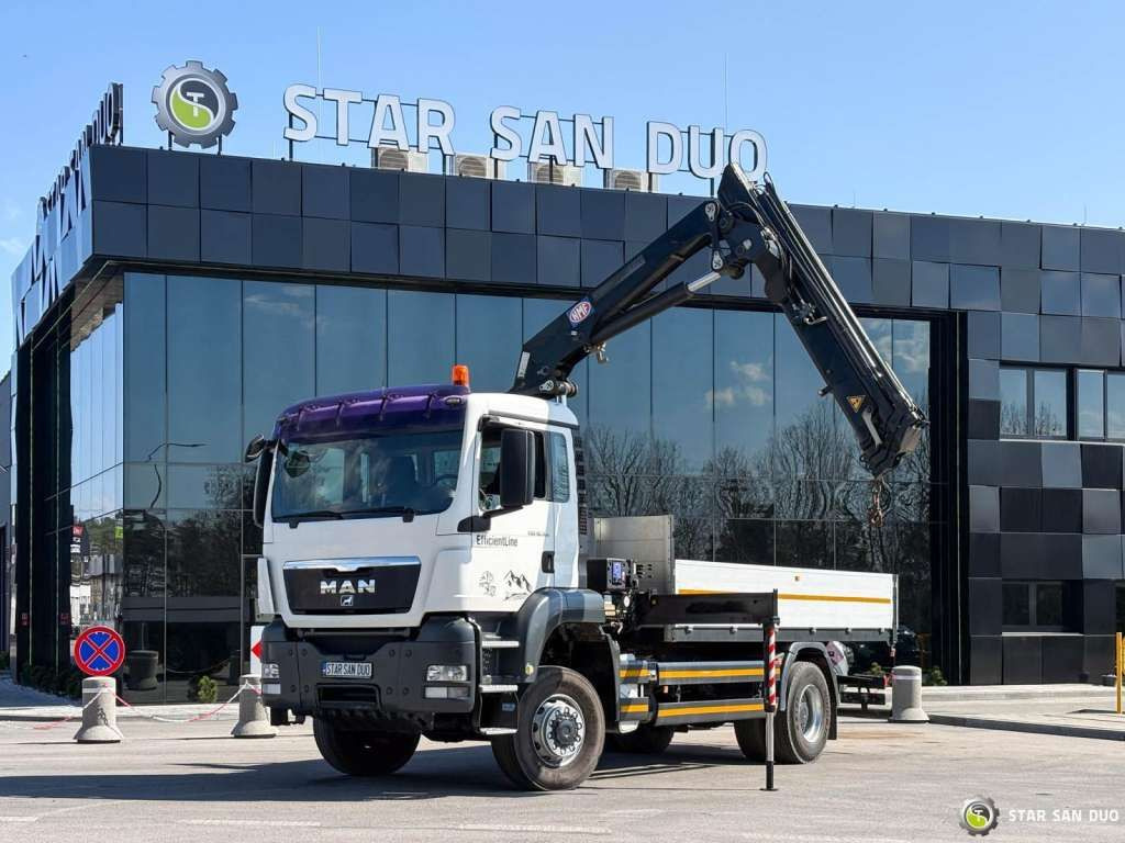 MAN TGS 18.360 4x4 HMF 1720 K4 Crane KRAN - Camion con gru: foto 4 MAN TGS 18.360 4x4 HMF 1720 K4 Crane KRAN - Camion con gru: foto 4